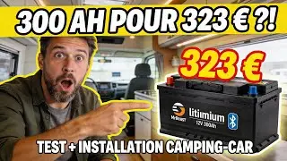 BATTERIE LITHIUM BLUETOOTH 300AH  A UN PRIX FOU
