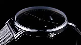 BUREI watches - White Black Milanese