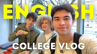 Learn Real Life English With College Vlog | Comprehensible input
