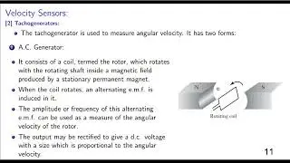 Transducer (velocity, pressure, and liquid level sensors)