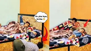 SLAPPING PRANK on my sister while sleeping gone 😧 wrong | horror prank | Prank on my sister 😂