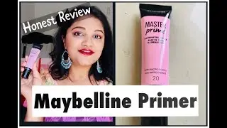 Maybelline Primer Review || Master Prime || Honest Hindi Review || Indian youtuber