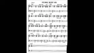Andrew D. Gordon - riff 49 - disco funk - tutorial lesson keyboard piano