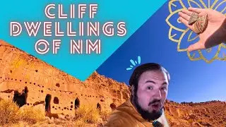 Bandelier & Puye Pueblo Cliff Dwellings of New Mexico!