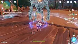 【Genshin Impact】【Contending Tides】Challenge 4 Extreme, 4  Star Only