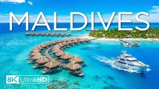 Maldives 8K – Turquoise Lagoons, Overwater Villas & the Indian Ocean’s Island Paradise