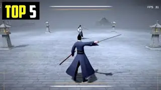 top 5 best samurai offline games for Android 2022 | new high graphics under 100 mb games for Android
