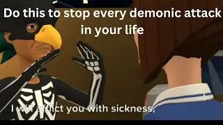 HOW TO PRAYERFULLY STOP DEMONIC ATTACKS (CHRISTIAN ANIMATION) #christianvideos #animation #trending