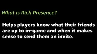 2025 Steam Dev Talks: Using Rich Presence