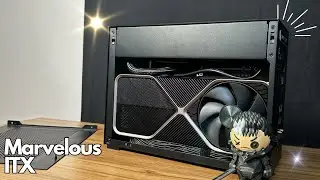 Мощный ITX | RTX 4080 AMD 7800 X3D | Сборка небольшого игрового/производительного ПК SFF