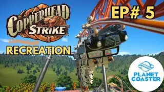 Making Copperhead Strike Part 5 (Carowinds) - Planet Coaster