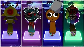 Incredibox sprunki phase  - Mega Coffin Dance Song cover ll Tiles hop expert part 34