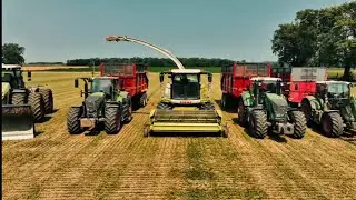 Rate the setup #viral #claas #fendt #harvestcrew  #hay #fendtgen7 #noteurope #bigequipment #ag  #fyp
