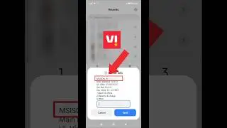 vi sim ka mobile number kaise nikale #vi #visim #ideavodafone #vishaljey #shortvideo