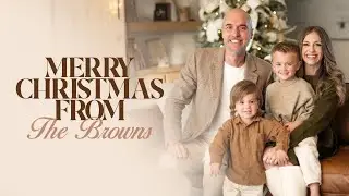 A Brown Family Christmas Card | Warm Wishes for a Joyful New Year