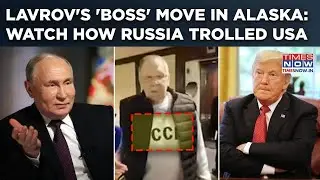 Trump, Putin Alaska Meet: Russia's Lavrov Trolls USA With Outfit, In-Flight Food Before Talks? Watch