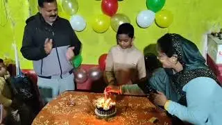 Birthday party enjoy