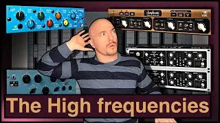 High frequencies EQs Kush Audio Clariphonic vs Bettermaker vs Pultec 1A vs Maag EQ4