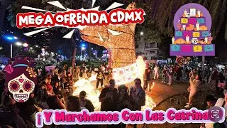 Mega ofrenda CDMX y procesión de catrinas 2025 || Degenere Colectivo || 1x36