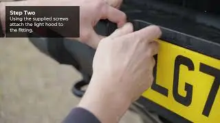 INEOS Grenadier Rear Number Plate Light Hoods Installation Guide