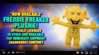 Freddie freaker plush now in stock