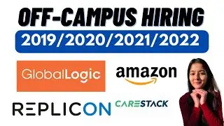 OFF-CAMPUS HIRING || BATCH -  2020/2021/2022/2023 || MUST WATCH
