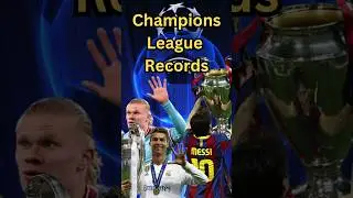 ⚽Crazy Champions League Records 🏆