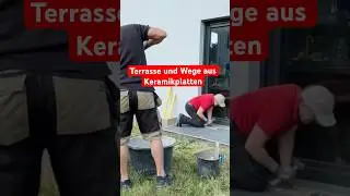 Unsere DIY-Terrasse & Wege bauen: Schotter, Drainagebeton, Keramikplatten in Aktion!