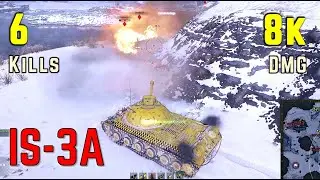 [World of Tanks] [Tier VIII] IS-3A ━ 8,219 Damage ━ 6 Kills ━ 2,110 XP
