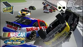 BUSCH SERIES BRAWL at MICHIGAN! (ft. DriveThrough, Trace Ryder, & TheBenCrazy | NR2003 Silly Session