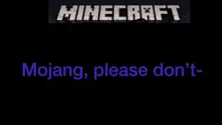 Mojang, please don’t turn me into an oversimplified logo-
