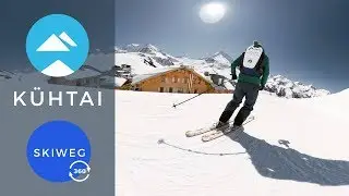 Skiweg Startbahn - 360 VR | K&uuml;htai, Austria | Piste View