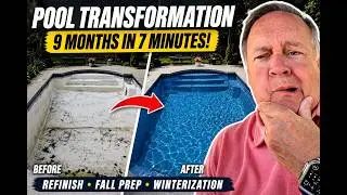 Pool Refinish Time Lapse   Fall Prep & Winterization   Ultimate Guide