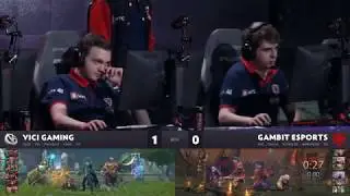 Gambit против ViciGaming game2 Обзор грандфинала KievMinor