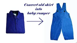 SIMPLE WAY TO RECYCLE/ UPCYCLE/ REUSE AN OLD SHIRT
