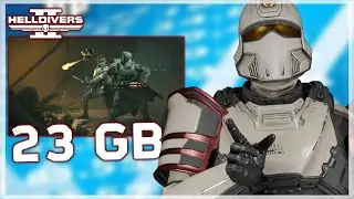 Helldivers 2 : AHORA PESA 23GB! OPTIMIZACION TIER S!