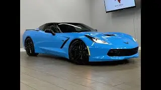 2016 CHEVROLET CORVETTE Z51 STINGRAY 3LT 460HP 6.2L V8 COUPE AMERICAN MUSCLE CUSTOM - FOR SALE