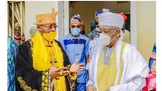 DISAGREE ODUDUWA NATION BY Oluwo of Iwo Visits Emir Of Ilorin