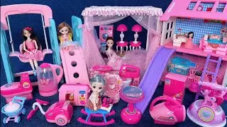 Miniature Barbie princess Wardrobe makeover and dress collection/ Pink Barbie ToyToyunboxing @barbie