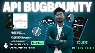 Free API Pentesting & Bug Bounty Course in Tamil with Certificate |  ‪#bugbounty #api #freecourse