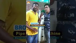 Happy Customer #Md_Shamim_Ansari ji From #Nagpur Maharashtra ❤️ Book a Jhadoo Pipe Making Machine