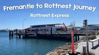 Fremantle to Rottnest Journey on a Rottnest Express Ferry