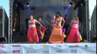 Веера-вейлы, восточный танец в стиле show-bellydance. Коллектив VeilDance