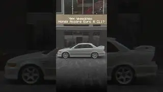 Honda Accord Euro R CL1 - седан с душой Type R! #cars #jdm #honda #accord #torneo