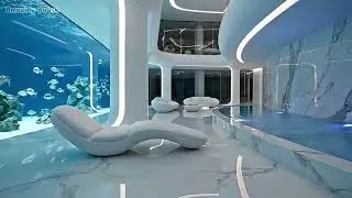 Inside an Ultra-Modern Futuristic White Mega Mansion | Luxury Resort-Style Architecture Tour
