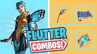 FLUTTER COMBOS 2021 | FORTNITE SKIN REVIEW