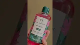 Smell Like a Dream 🌸 Lotus Shower Gel from The Body Shop! #showergel #skincare