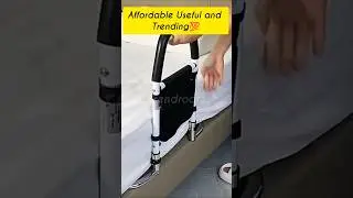 Bedside Safety Rail &ndash; Comfort & Support for Elderly and Moms! #shorts #BedsideSafetyRail #safetytips