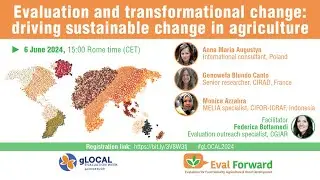 Evaluation and transformational change: driving sustainable change in agriculture