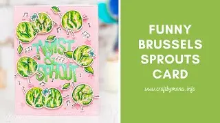 Twist and Sprout Card Tutorial with Coloring
